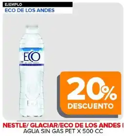 Carrefour Maxi Nestle agua sin gas pet oferta