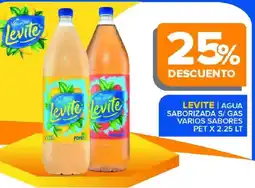 Carrefour Maxi Levite agua saborizada s/ gas varios sabores oferta
