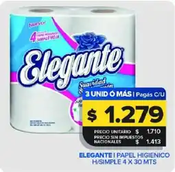 Carrefour Maxi Elegante papel higienico oferta