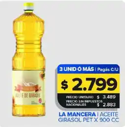 Carrefour Maxi La mancera aceite girasol oferta