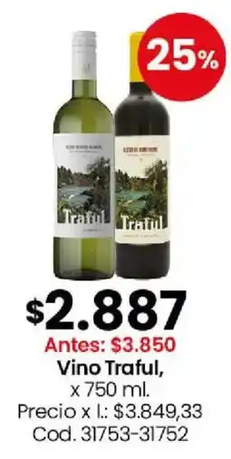 Coto Traful vino oferta