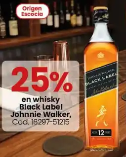 Coto Johnnie Walker Black Label oferta