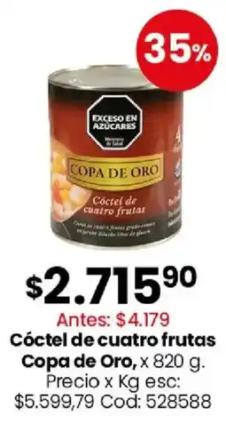 Coto Copa de oro cóctel de cuatro frutas oferta