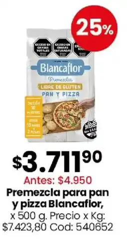 Coto Blancaflor premezcla para pan y pizza oferta