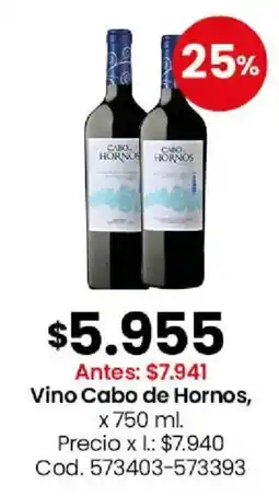 Coto Cabo de Hornos vino oferta