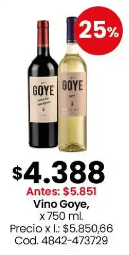 Coto Goye vino oferta