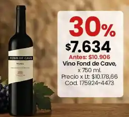 Coto Fond de cave vino oferta