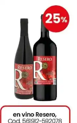 Coto Resero en vino oferta