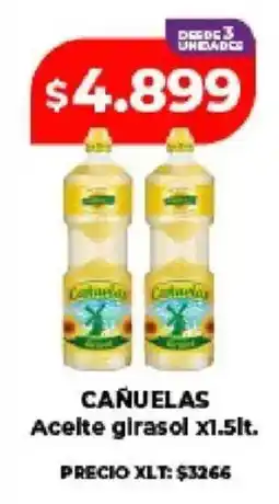 Supermayorista Vital Cañuelas aceite girasol oferta