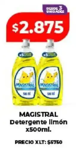 Supermayorista Vital Magistral detergente limón oferta