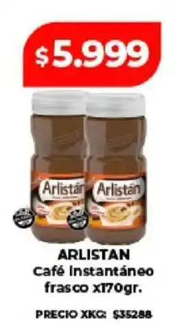 Supermayorista Vital Arlistan café instantáneo oferta