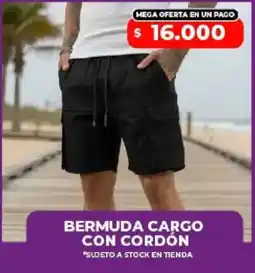 Supermayorista Vital Bermuda cargo con cordón oferta