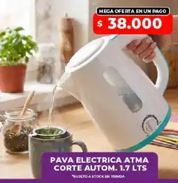 Supermayorista Vital Atma pava electrica oferta
