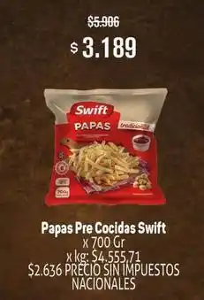 Makro Swift - papas pre cocidas oferta
