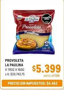 Makro La paulina - provoleta parrillera oferta