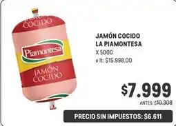 Makro La piamontesa - jamón cocido oferta