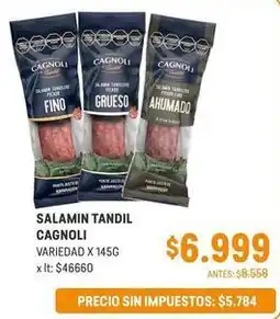 Makro Cagnoli - salamin tandil oferta
