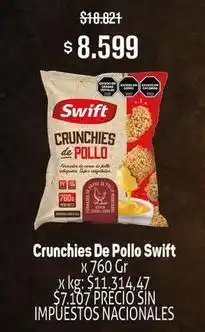 Makro Swift - crunchies de pollo oferta