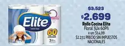 Makro Elite - rollo cocina floral 3ux 60pñ oferta