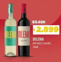 Makro Dilema - bco dulce | malbec oferta