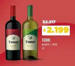 Makro Toro - blanco | tinto oferta