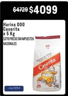 Makro Caserita - harina 000 oferta