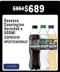 Makro Cunnington - gaseosa oferta