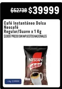 Makro Nescafé - café instantáneo oferta