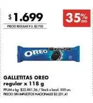 Disco Oreo - galletitas oferta