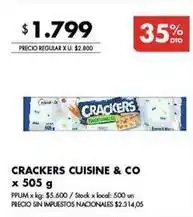 Disco Crackers oferta