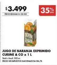 Disco Jugo de naranja exprimido oferta