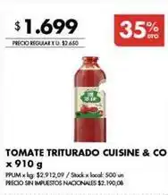 Disco Tomate triturado oferta