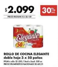 Disco Elegante - rollo de cocina doble hoja oferta