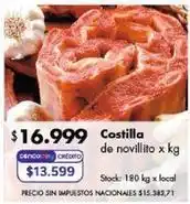 Disco Costilla de novillito oferta