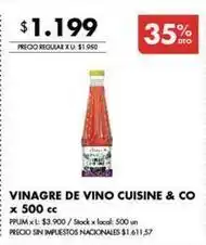 Disco Vinagre de vino oferta