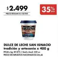 Disco San ignacio - dulce de leche oferta