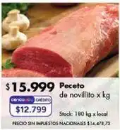 Disco Peceto de novillito oferta