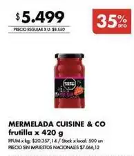 Disco Mermelada frutilla oferta
