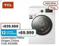 Coto Tcl - lavavopas p1111lw oferta
