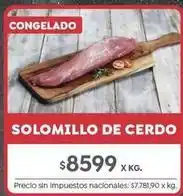 Jumbo Solomillo de cerdo oferta
