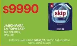 Supermercados Vea Skip - jabón para la ropa oferta