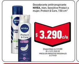 Cooperativa Obrera Nivea - desodorante antitranspirante oferta