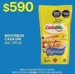 Supermercados Vea Mayonesa oferta