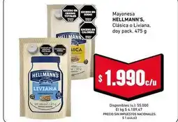 Cooperativa Obrera Hellmann's - mayonesa oferta