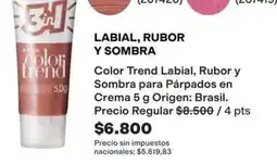 Avon Avon - labial, rubor y sombra oferta