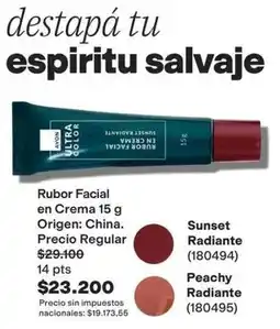 Avon Avon - rubor facial en crema oferta