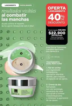 Avon Anew - duo de tratamiento cosmético gel+crema para ojos 20 g oferta