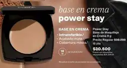 Avon Base en crema power stay oferta