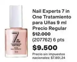 Avon Avon - nail experts 7 in one tratamiento para uñas 9 ml (207762) oferta