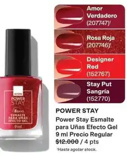 Avon Avon - power stay esmalte para uñas efecto gel oferta